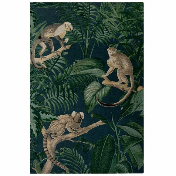 Dunelm Jungle Luxe Rug 4 Dunelm Jungle Luxe Rug - Image 2