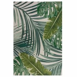 Dunelm Jungle Palm Chenille Rug 8 Dunelm Jungle Palm Chenille Rug -Modern Rugs Home 30757203 alt01