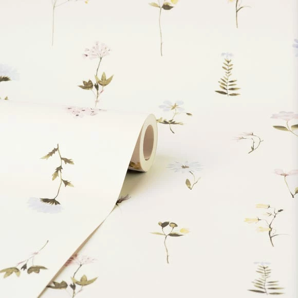 Dunelm Pressed Flowers Wallpaper 5 Dunelm Pressed Flowers Wallpaper - Image 3