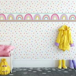 Dunelm Rainbow Wallpaper Border
