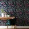 Dorma Winter Garden Navy Wallpaper 1 Dorma Winter Garden Navy Wallpaper -Modern Rugs Home 30757454