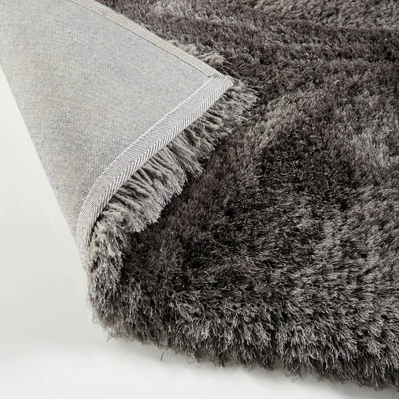 Dunelm Jewel Shaggy Circle Rug 6 Dunelm Jewel Shaggy Circle Rug - Image 4