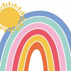 Dunelm Rainbow Mural 7 Dunelm Rainbow Mural -Modern Rugs Home 30759966 alt03