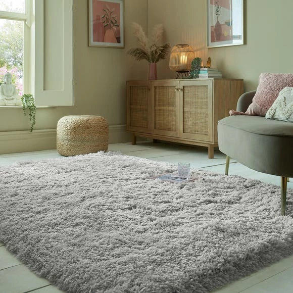 Dunelm Polar Shaggy Rug 3 Dunelm Polar Shaggy Rug