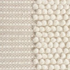 Dunelm Pebble Wool Border Runner -Modern Rugs Home 30760058 alt02