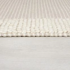 Dunelm Pebble Wool Border Runner -Modern Rugs Home 30760058 alt03