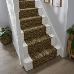Dunelm Jute Herringbone Stair Runner