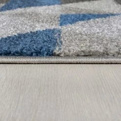 Dunelm Geo Squares Runner 11 Dunelm Geo Squares Runner -Modern Rugs Home 30761365 alt04