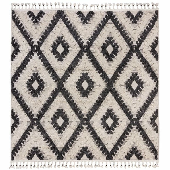 Dunelm Amezri Boho Square Rug 4 Dunelm Amezri Boho Square Rug - Image 2
