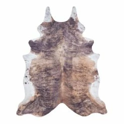 Think Rugs Faux Cow Print Rug -Modern Rugs Home 30762852 alt02