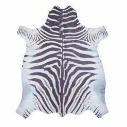 Think Rugs Faux Zebra Print Rug 10 Think Rugs Faux Zebra Print Rug -Modern Rugs Home 30762857 alt02
