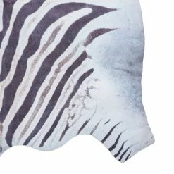 Think Rugs Faux Zebra Print Rug 12 Think Rugs Faux Zebra Print Rug -Modern Rugs Home 30762857 alt04