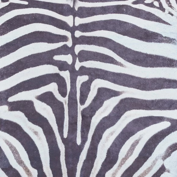 Think Rugs Faux Zebra Print Rug 8 Think Rugs Faux Zebra Print Rug - Image 6