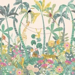 Dunelm Equatorial Jungle Mural -Modern Rugs Home 30764168 alt04