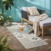 Dunelm Purity Tile Indoor Outdoor Runner 1 Dunelm Purity Tile Indoor Outdoor Runner -Modern Rugs Home 30764695