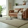 Dunelm Pebble Wool Border Rug -Modern Rugs Home 30767882