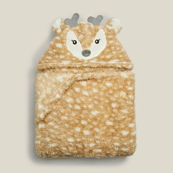 Dunelm Darcie The Deer Hooded Blanket 4 Dunelm Darcie The Deer Hooded Blanket - Image 2