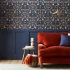 Dunelm Ruskin Navy Wallpaper 1 Dunelm Ruskin Navy Wallpaper -Modern Rugs Home 30770287