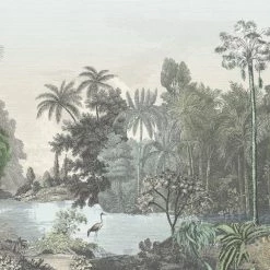 Dunelm Vintage Tropical Multi Mural -Modern Rugs Home 30770349 alt05