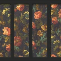 Dunelm Vintage Floral Black Mural 11 Dunelm Vintage Floral Black Mural -Modern Rugs Home 30770412 alt04