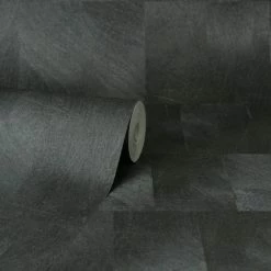 Dunelm Textured Vinyl Square Black Wallpaper 10 Dunelm Textured Vinyl Square Black Wallpaper -Modern Rugs Home 30770689 alt02