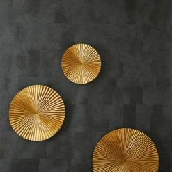 Dunelm Textured Vinyl Square Black Wallpaper 11 Dunelm Textured Vinyl Square Black Wallpaper -Modern Rugs Home 30770689 alt03