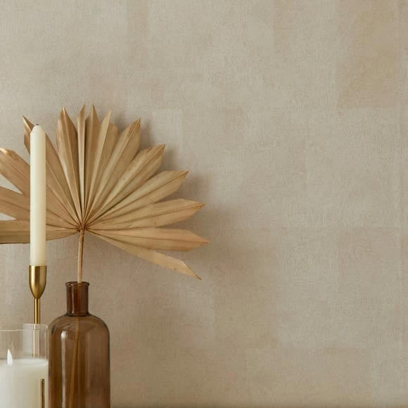 Dunelm Textured Vinyl Square Natural Wallpaper 7 Dunelm Textured Vinyl Square Natural Wallpaper - Image 5