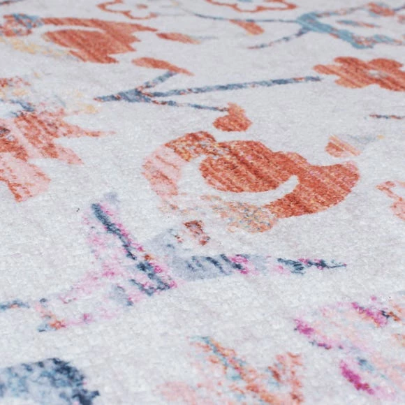 Flair Fold Camille Traditional Washable Rug 5 Flair Fold Camille Traditional Washable Rug - Image 3