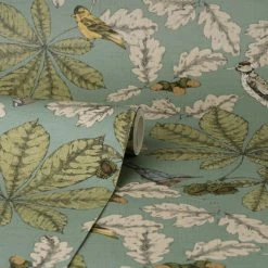 Natural History Museum Arboretum Lilypad Wallpaper -Modern Rugs Home 30772704 alt02