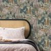 Dunelm Tropical Island Sage Wallpaper -Modern Rugs Home 30776352