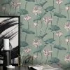 Dunelm Waterlily Lilypad Wallpaper 2 Dunelm Waterlily Lilypad Wallpaper -Modern Rugs Home 30776358