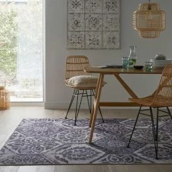 PractiRug Celeste Tile Washable Rug