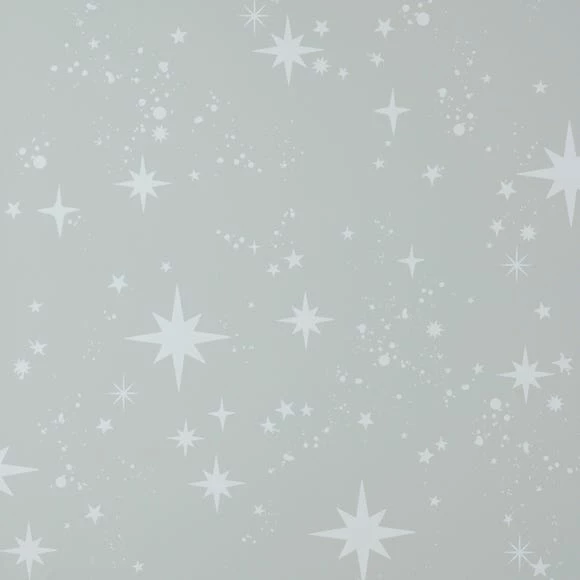 Brewster Scattered Stars Grey Self Adhesive Wallpaper 4 Brewster Scattered Stars Grey Self Adhesive Wallpaper - Image 2