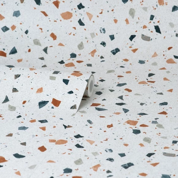 Brewster Terrazzo Multi Self Adhesive Wallpaper 5 Brewster Terrazzo Multi Self Adhesive Wallpaper - Image 3