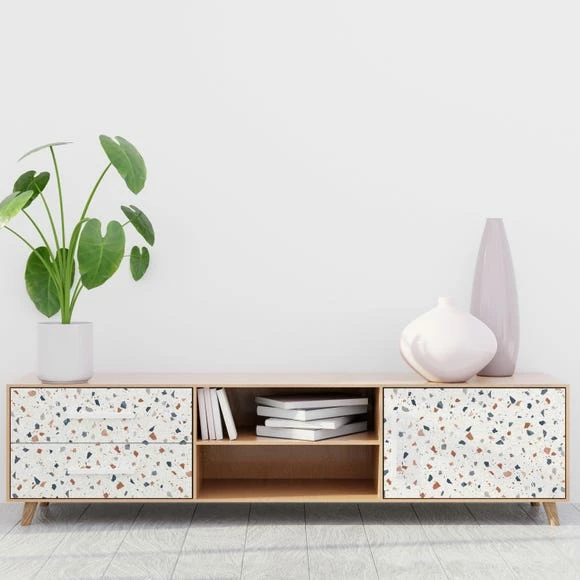 Brewster Terrazzo Multi Self Adhesive Wallpaper 7 Brewster Terrazzo Multi Self Adhesive Wallpaper - Image 5