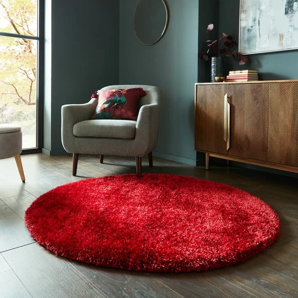 Dunelm Indulgence Circle Shaggy Rug 3 Dunelm Indulgence Circle Shaggy Rug
