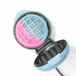 G&P Sorbet Blue Mini Waffle Maker 5 G&P Sorbet Blue Mini Waffle Maker -Modern Rugs Home 30782196 alt02