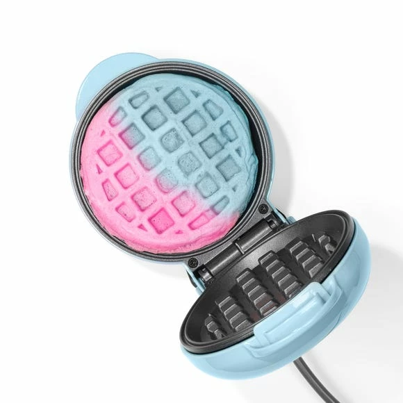 G&P Sorbet Blue Mini Waffle Maker 4 G&P Sorbet Blue Mini Waffle Maker - Image 2