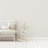 Fine Décor Wallpaper Milano Wave Off White Vinyl Wallpaper 2 Fine Décor Wallpaper Milano Wave Off White Vinyl Wallpaper -Modern Rugs Home 30782513