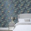 Dunelm Mariba Navy Wallpaper 2 Dunelm Mariba Navy Wallpaper -Modern Rugs Home 30782547