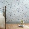 Dorma Maiya Duck Egg Wallpaper -Modern Rugs Home 30782557