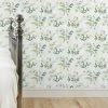 Dorma Botanical Green Wallpaper -Modern Rugs Home 30782565