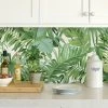 NuWallpaper Maui Green Self Adhesive Wallpaper -Modern Rugs Home 30782569