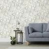 Dunelm 3D Floral White Wallpaper 1 Dunelm 3D Floral White Wallpaper -Modern Rugs Home 30782920