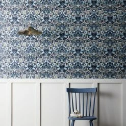 Dunelm Hardwick Blue Wallpaper 7 Dunelm Hardwick Blue Wallpaper -Modern Rugs Home 30782927 alt02