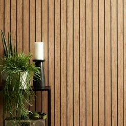 Dunelm Wooden Panel Natural Wallpaper 11 Dunelm Wooden Panel Natural Wallpaper -Modern Rugs Home 30782944 alt04