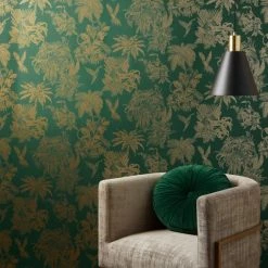 Dunelm Amazonia Emerald Wallpaper 10 Dunelm Amazonia Emerald Wallpaper -Modern Rugs Home 30782945 alt03