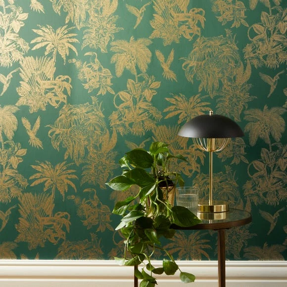 Dunelm Amazonia Emerald Wallpaper 7 Dunelm Amazonia Emerald Wallpaper - Image 5