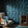 Natural History Museum Waterside Blue Wallpaper 2 Natural History Museum Waterside Blue Wallpaper -Modern Rugs Home 30782968