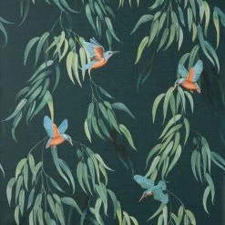 Natural History Museum Waterside Blue Wallpaper -Modern Rugs Home 30782968 alt01